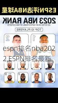 espn排名nba2022,ESPN排名最新