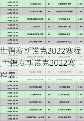 世锦赛斯诺克2022赛程,世锦赛斯诺克2022赛程表