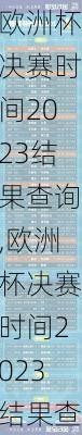 欧洲杯决赛时间2023结果查询,欧洲杯决赛时间2023结果查询表