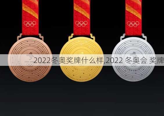 2022冬奥奖牌什么样,2022 冬奥会 奖牌