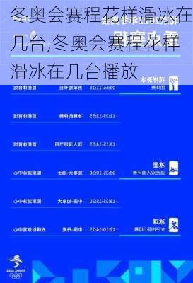 冬奥会赛程花样滑冰在几台,冬奥会赛程花样滑冰在几台播放