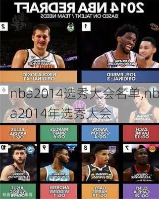 nba2014选秀大会名单,nba2014年选秀大会