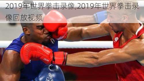 2019年世界拳击录像,2019年世界拳击录像回放视频