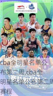 cba全明星名单公布第二周,cba全明星名单公布第二周赛程