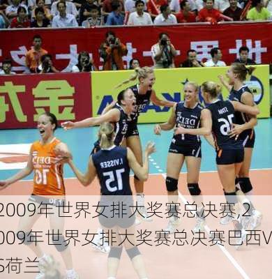 2009年世界女排大奖赛总决赛,2009年世界女排大奖赛总决赛巴西VS荷兰