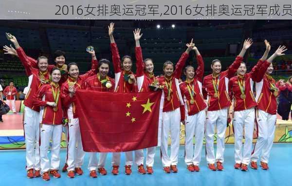 2016女排奥运冠军,2016女排奥运冠军成员