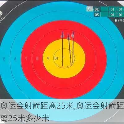 奥运会射箭距离25米,奥运会射箭距离25米多少米