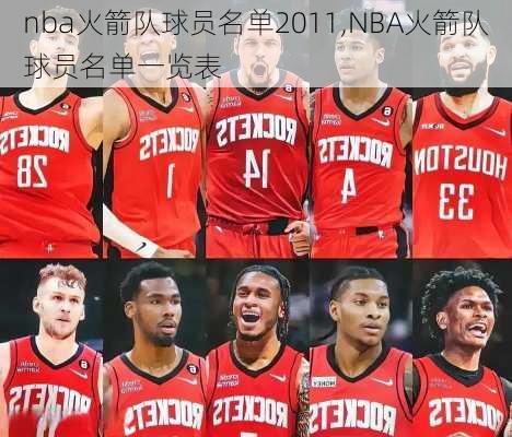 nba火箭队球员名单2011,NBA火箭队球员名单一览表