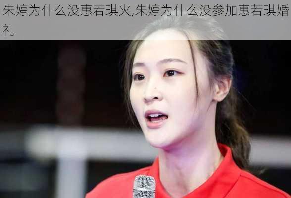 朱婷为什么没惠若琪火,朱婷为什么没参加惠若琪婚礼