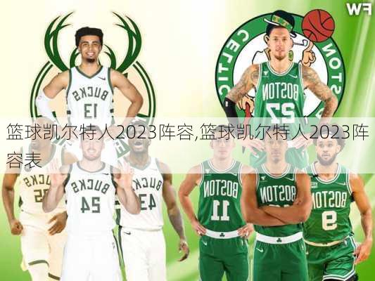 篮球凯尔特人2023阵容,篮球凯尔特人2023阵容表