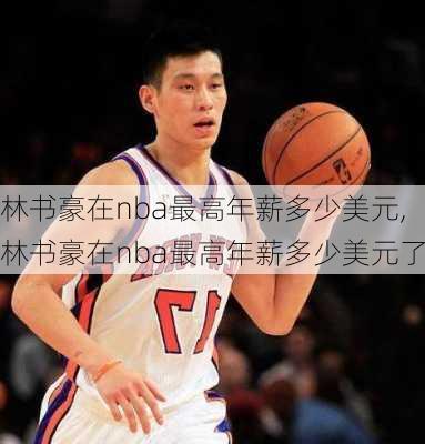 林书豪在nba最高年薪多少美元,林书豪在nba最高年薪多少美元了