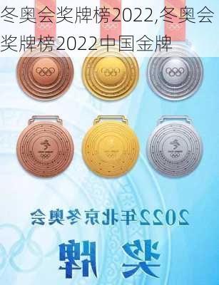 冬奥会奖牌榜2022,冬奥会奖牌榜2022中国金牌