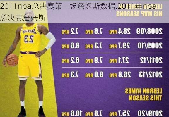 2011nba总决赛第一场詹姆斯数据,2011年nba总决赛詹姆斯