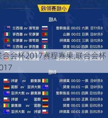 联合会杯2017赛程赛果,联合会杯 2017