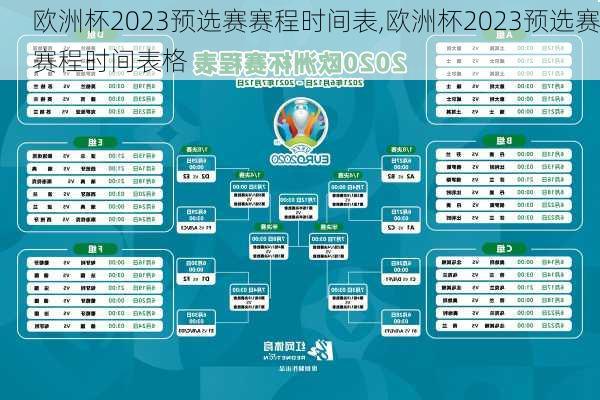 欧洲杯2023预选赛赛程时间表,欧洲杯2023预选赛赛程时间表格