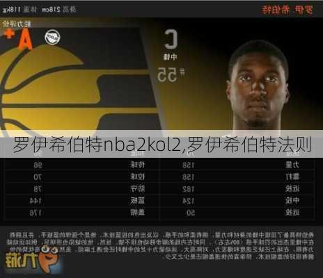 罗伊希伯特nba2kol2,罗伊希伯特法则