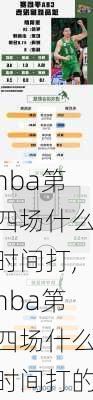 nba第四场什么时间打,nba第四场什么时间打的