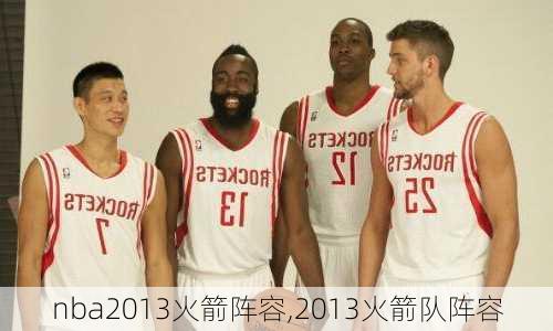 nba2013火箭阵容,2013火箭队阵容