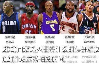 2021nba选秀抽签什么时候开始,2021nba选秀抽签时间