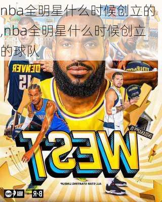 nba全明星什么时候创立的,nba全明星什么时候创立的球队