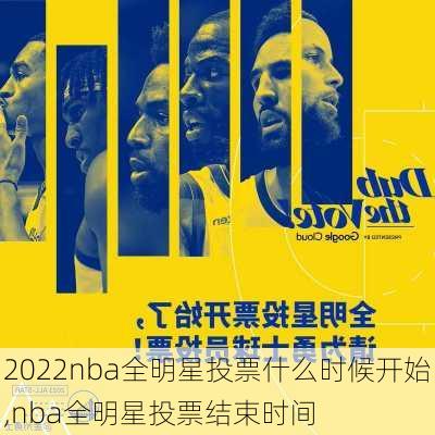 2022nba全明星投票什么时候开始,nba全明星投票结束时间