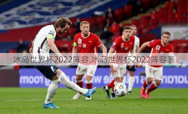 冰岛世界杯2022阵容,冰岛世界杯2022阵容表