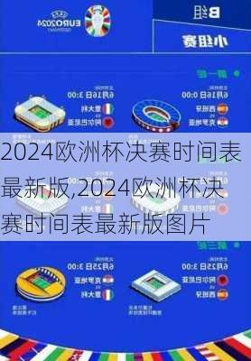 2024欧洲杯决赛时间表最新版,2024欧洲杯决赛时间表最新版图片