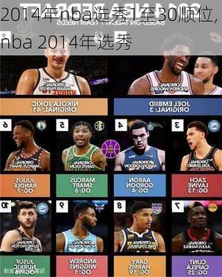 2014年nba选秀1至30顺位,nba 2014年选秀