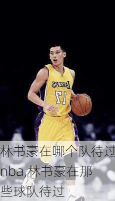 林书豪在哪个队待过nba,林书豪在那些球队待过