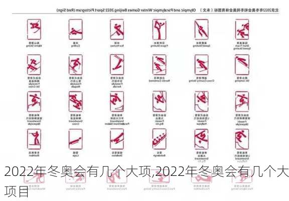 2022年冬奥会有几个大项,2022年冬奥会有几个大项目