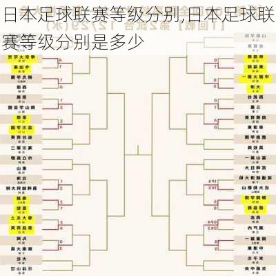 日本足球联赛等级分别,日本足球联赛等级分别是多少