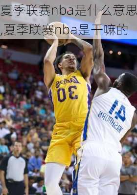 夏季联赛nba是什么意思,夏季联赛nba是干嘛的