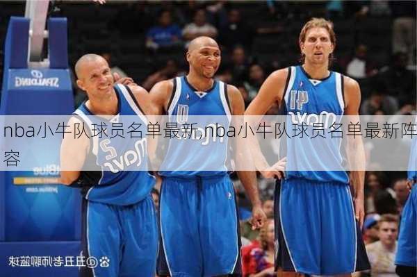 nba小牛队球员名单最新,nba小牛队球员名单最新阵容