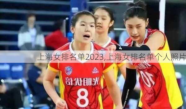 上海女排名单2023,上海女排名单个人照片