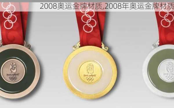 2008奥运金牌材质,2008年奥运金牌材质