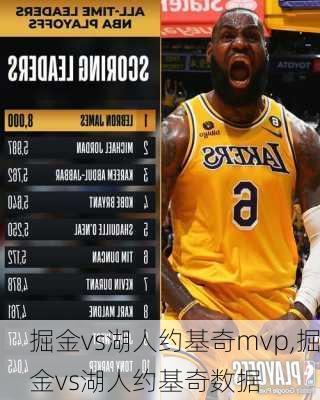 掘金vs湖人约基奇mvp,掘金vs湖人约基奇数据