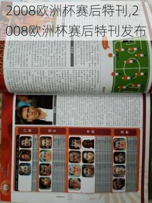 2008欧洲杯赛后特刊,2008欧洲杯赛后特刊发布