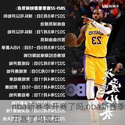 nba新赛季开赛了吗,nba新赛季开赛了吗现在