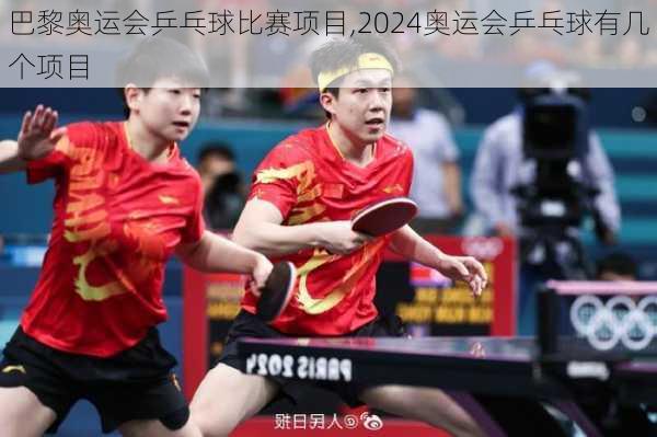 巴黎奥运会乒乓球比赛项目,2024奥运会乒乓球有几个项目