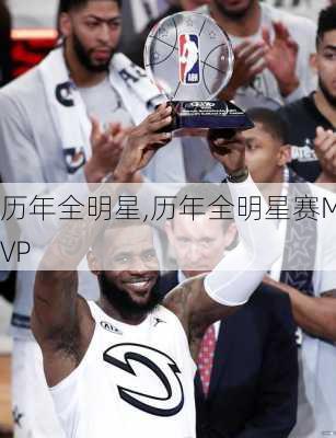 历年全明星,历年全明星赛MVP