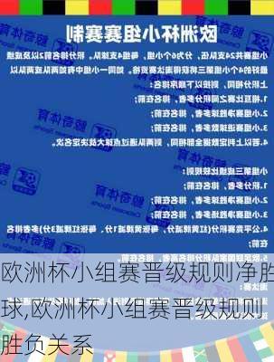 欧洲杯小组赛晋级规则净胜球,欧洲杯小组赛晋级规则胜负关系