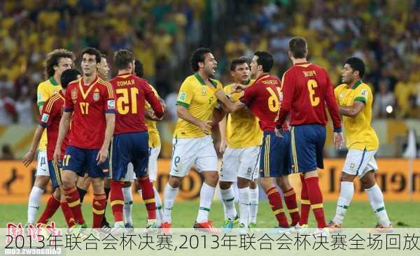 2013年联合会杯决赛,2013年联合会杯决赛全场回放