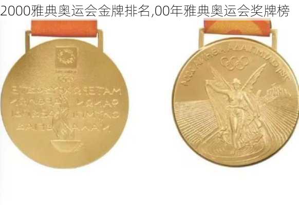 2000雅典奥运会金牌排名,00年雅典奥运会奖牌榜