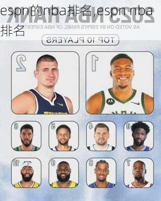 espn的nba排名,espn nba排名