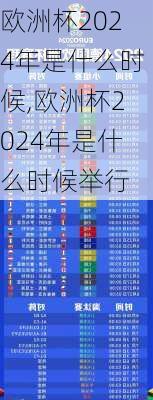 欧洲杯2024年是什么时候,欧洲杯2024年是什么时候举行