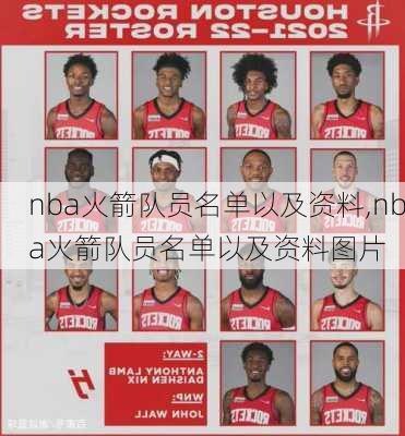 nba火箭队员名单以及资料,nba火箭队员名单以及资料图片