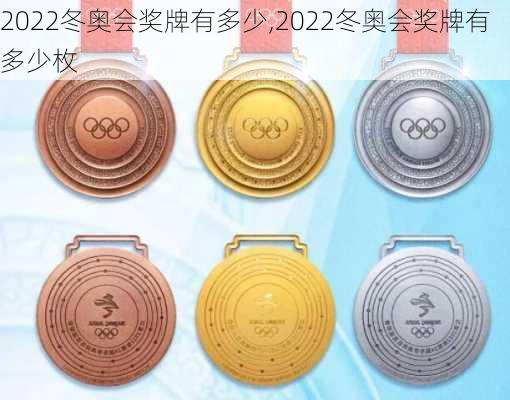 2022冬奥会奖牌有多少,2022冬奥会奖牌有多少枚