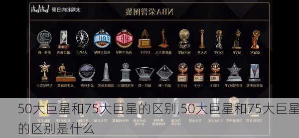 50大巨星和75大巨星的区别,50大巨星和75大巨星的区别是什么