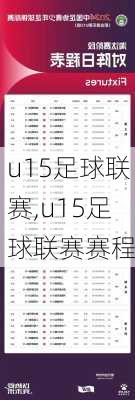 u15足球联赛,u15足球联赛赛程