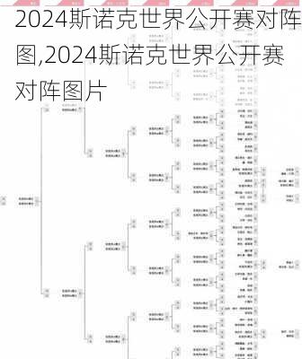 2024斯诺克世界公开赛对阵图,2024斯诺克世界公开赛对阵图片